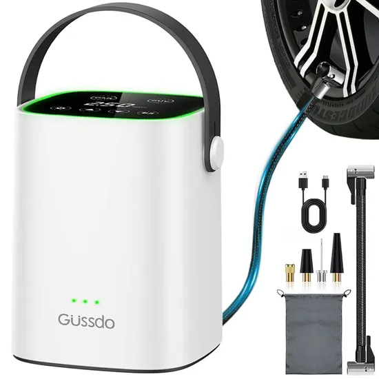 工場メーカーデジタルポータブルカータイヤポンプエアコンプレッサーワイヤレスカーエアインフレーター車用エアポンプ